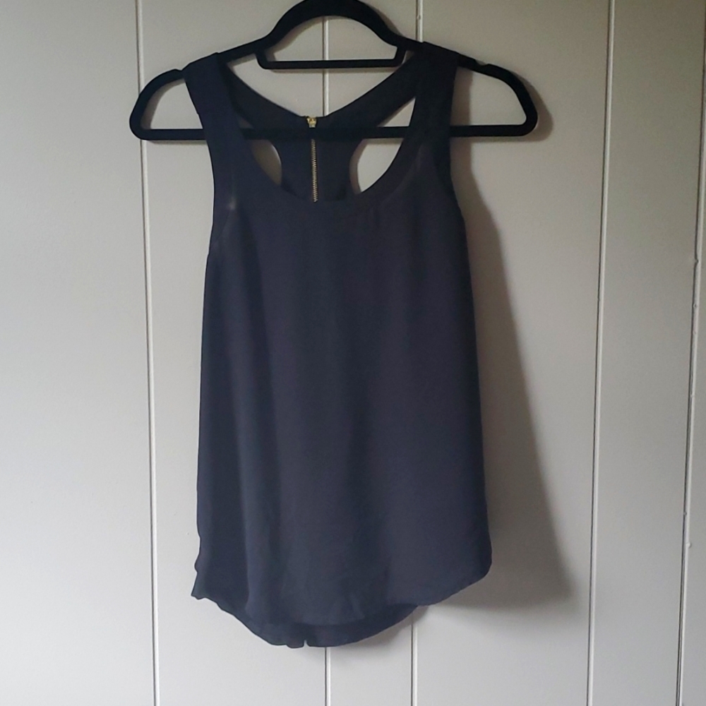 Express black sleeveless top